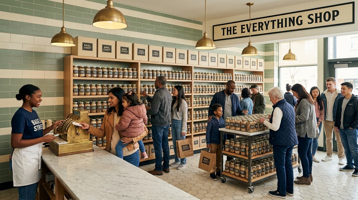 The Everything Shop retail floor