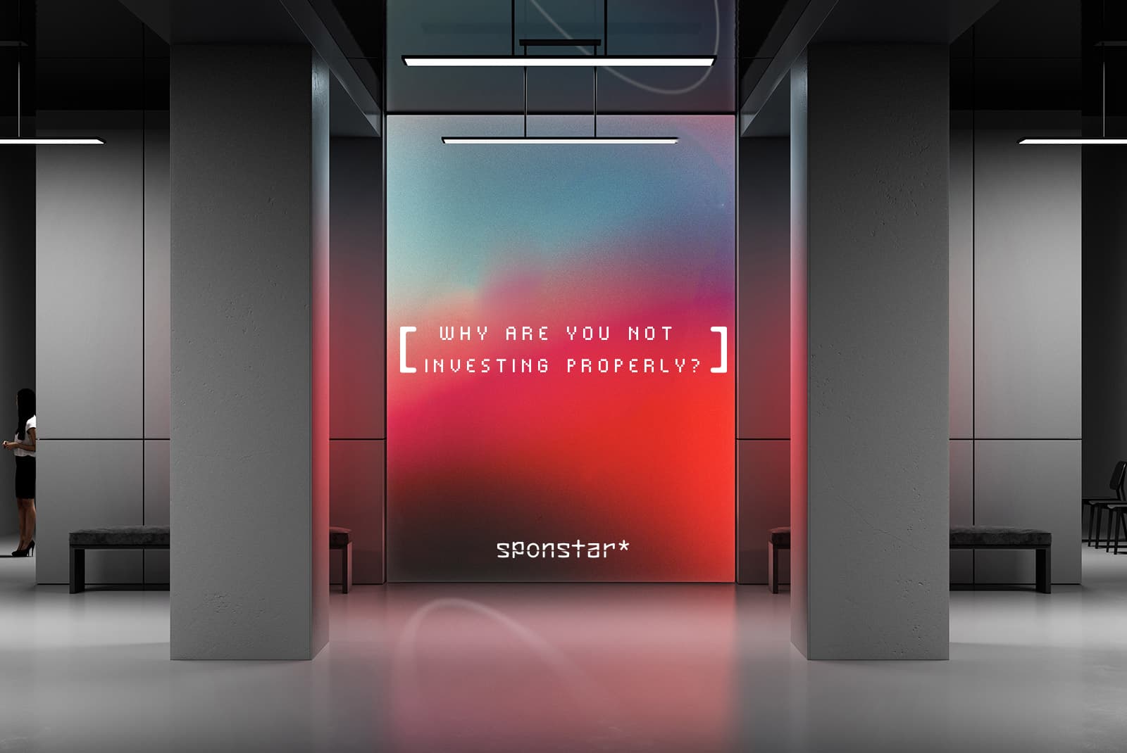 Gallery screen: why are you not investing properly, in Sponstar brackets